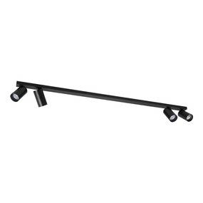 Listwa sufitowa Hero ML1481 oprawa w kolorze czarnym MILAGRO
