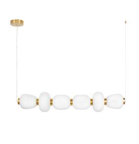 Lampa wisząca BRILLA-6 LED ST-CP241210-6L GOLD oprawa w kolorze złotym Step Into Design
