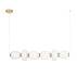 Lampa wisząca BRILLA-6 LED ST-CP241210-6L GOLD oprawa w kolorze złotym Step Into Design