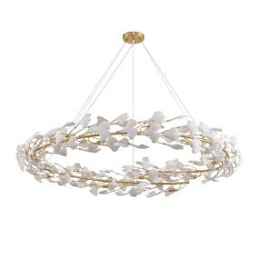 Lampa wisząca BOTANIKA XY080P-150 oprawa w kolorze złotym Step Into Design
