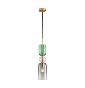 Lampa wisząca PASTELLO GREEN oprawa wielokolorowa Step Into Design