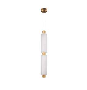 Lampa wisząca OSMO-2 LED ST-15038P-2 oprawa w kolorze złotym Step Into Design