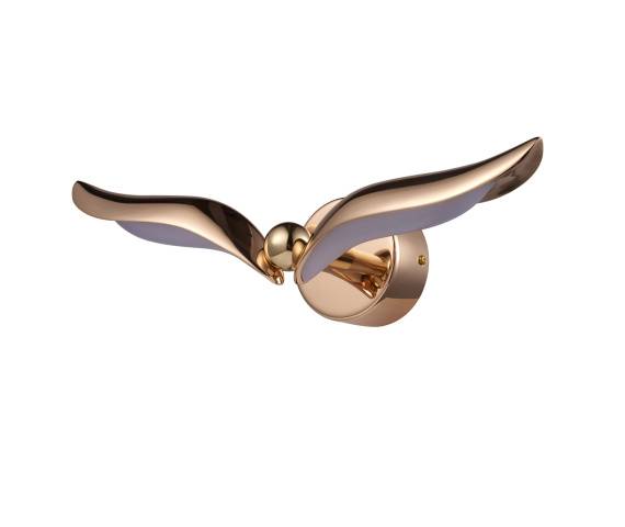 Kinkiet GUFO LED ST-DL8503 oprawa w kolorze różowego złota Step Into Design