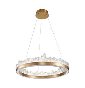 Lampa wisząca MONTANA LED ST-6490P/1 oprawa w kolorze złotym Step Into Design