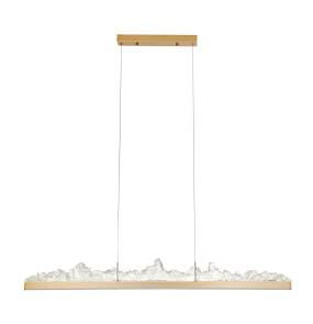 Lampa wisząca MONTANA LONG LED ST-6490P/L oprawa w kolorze złotym Step Into Design