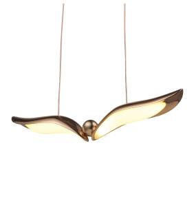Lampa wisząca GUFO 1 LED ST-DL8506 oprawa w kolorze różowego złota Step Into Design