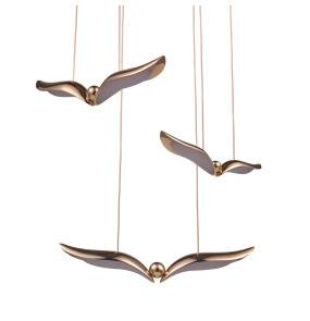 Lampa wisząca GUFO 3 LED ST-DL8506 oprawa w kolorze różowego złota