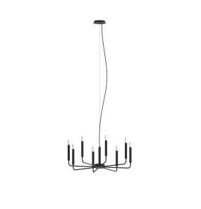 Lampa wisząca ORTO 11460 oprawa w kolorze czarnym NOWODVORSKI