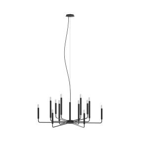 Lampa wisząca ORTO A 11462 oprawa w kolorze czarnym NOWODVORSKI