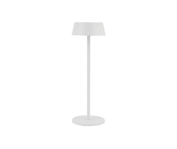 Zewnętrzna lampa stołowa AMY LED 11531 oprawa w kolorze białym NOWODVORSKI