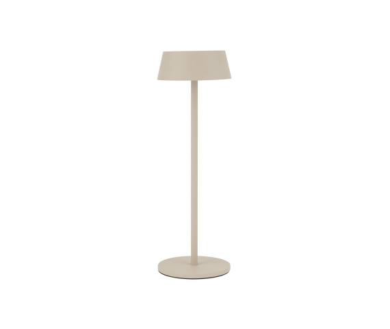 Zewnętrzna lampa stołowa AMY LED 11533 oprawa w kolorze beżowym NOWODVORSKI