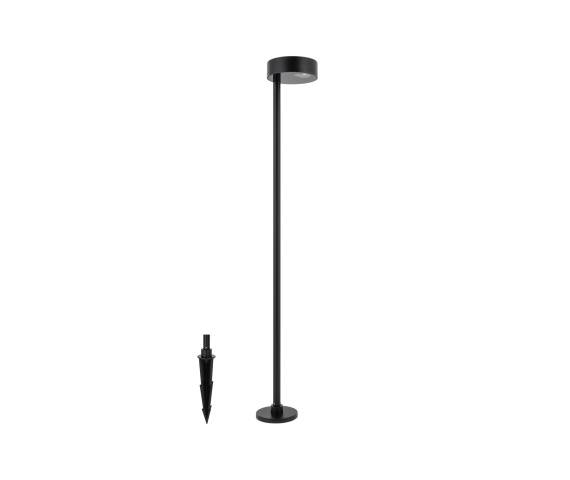 Zewnętrzna lampa stojąca RUBY LED 11542 oprawa w kolorze czarnym NOWODVORSKI
