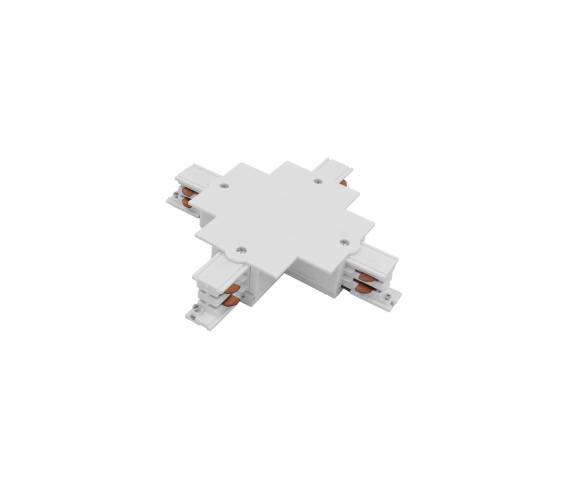 Łącznik do szynoprzewodu podtynkowego CTLS RECESSED POWER X CONNECTOR 8678 oprawa w kolorze białym NOWODVORSKI