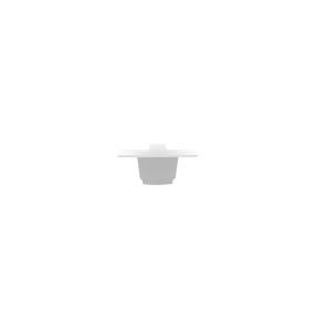 Zaślepka do szynoprzewodu podtynkowego CTLS RECESSED DEAD END CAP 8688 oprawa w kolorze białym NOWODVORSKI