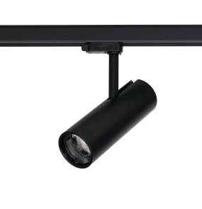 Spot do sytemu szynowego CTLS MILO LED 25W 8760 oprawa w kolorze czarnym NOWODVORSKI