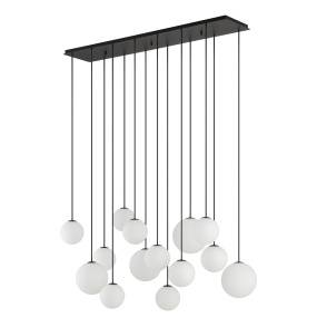 Lampa wisząca SNOWBALL 11408 oprawa w kolorze czarnym NOWODVORSKI