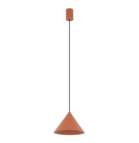 Lampa wisząca ZENITH S 11490 oprawa w kolorze terracotta NOWODVORSKI