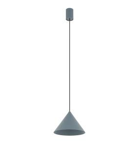 Lampa wisząca ZENITH S 11491 oprawa w kolorze niebieskim NOWODVORSKI