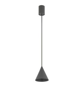 Lampa wisząca ZENITH XS 11454 oprawa w kolorze szarym NOWODVORSKI