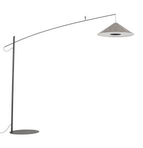 Lampa podłogowa POISE A 11767 oprawa w kolorze szarym NOWODVORSKI