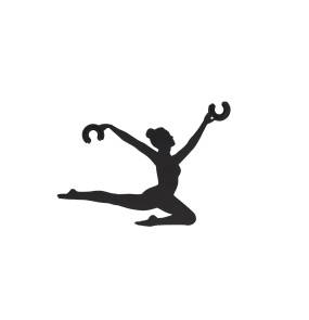 Dekoracja BALLERINA 11798 oprawa w kolorze czarnym NOWODVORSKI