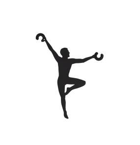 Dekoracja ACROBAT 11794 oprawa w kolorze czarnym NOWODVORSKI