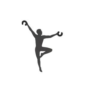 Dekoracja ACROBAT 11797 oprawa w kolorze szarym NOWODVORSKI