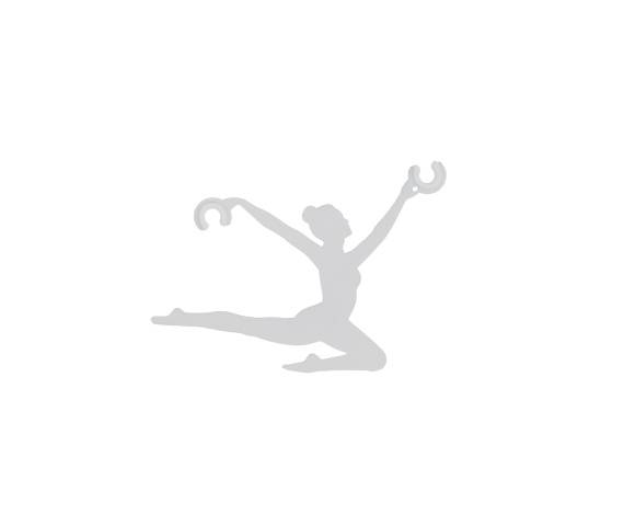 Dekoracja BALLERINA oprawa w kolorze białym NOWODVORSKI