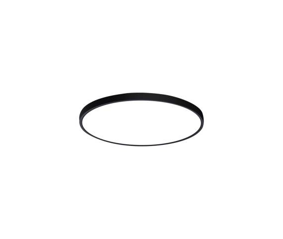 Plafon Alata PLF-72836-230R-18W-BL oprawa w kolorze czarnym ITALUX