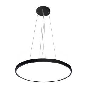 Lampa wisząca Alata PND-72836-480R-36W-BL oprawa w kolorze czarnym ITALUX