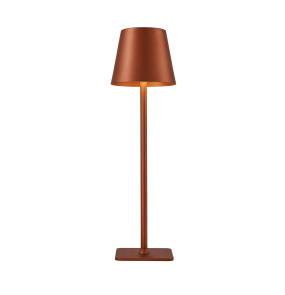 Zewnętrzna lampa stołowa Atlis TB-2821-CF oprawa w kolorze kawowym ITALUX