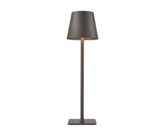 Zewnętrzna lampa stołowa Atlis TB-2821-GR oprawa w kolorze grafitowym ITALUX