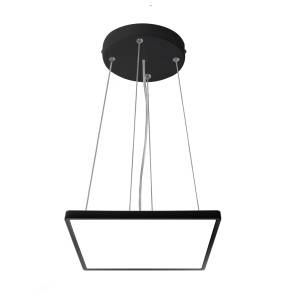 Lampa wisząca Bastia PND-83625-230S-18W-BL oprawa w kolorze czarnym ITALUX