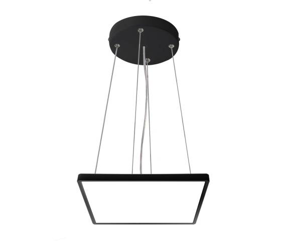 Lampa wisząca Bastia PND-83625-230S-18W-BL oprawa w kolorze czarnym ITALUX