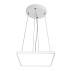 Lampa wisząca Bastia PND-83625-230S-18W-WH oprawa w kolorze białym ITALUX