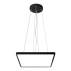 Lampa wisząca Bastia PND-83625-300S-24W-BL oprawa w kolorze czarnym ITALUX