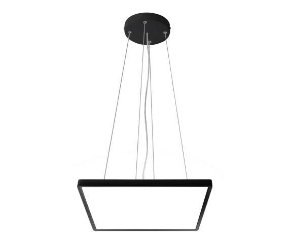 Lampa wisząca Bastia PND-83625-300S-24W-BL oprawa w kolorze czarnym ITALUX