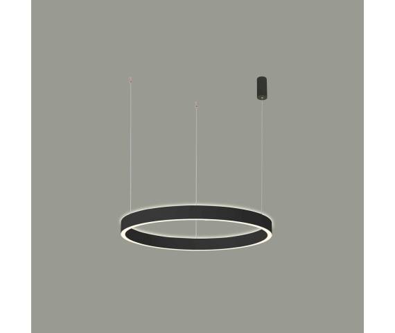 Lampa wisząca Brasco Up Down PND-56215D-060RPP-BK-3KS4K-TRDIMM oprawa w kolorze czarnym ITALUX