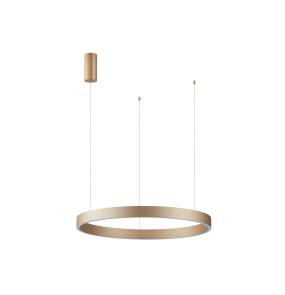 Lampa wisząca Brasco Up Down PND-56215D-060RPP-GD-3KS4K-TRDIMM oprawa w kolorze złotym ITALUX