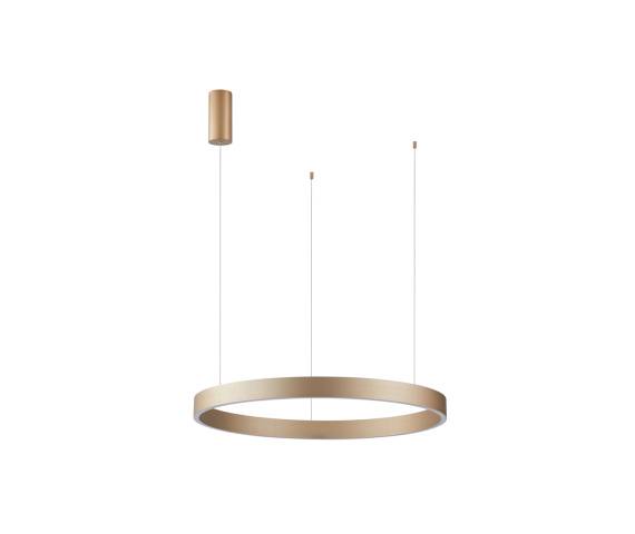 Lampa wisząca Brasco Up Down PND-56215D-060RPP-GD-3KS4K-TRDIMM oprawa w kolorze złotym ITALUX