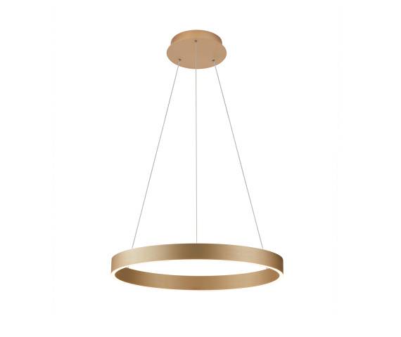 Lampa wisząca Brasco Up Down PND-56215D-080RPC-GD-3KS4K-TRDIMM oprawa w kolorze złotym ITALUX