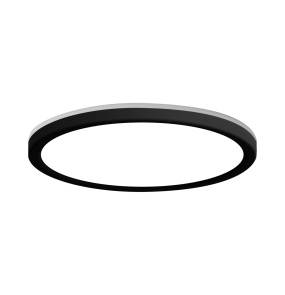Plafon Corte PLF-63452-400R-36W-BL oprawa w kolorze czarnym ITALUX
