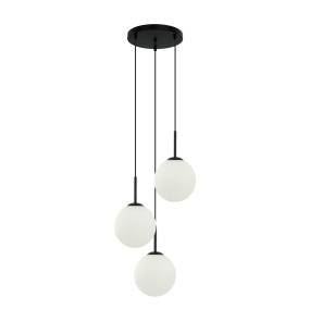 Lampa wisząca Deore PND-5578-3S-BK oprawa w kolorze czarnym ITALUX