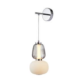 Kinkiet Eris WL-98374-18W-CH oprawa w kolorze chromu ITALUX