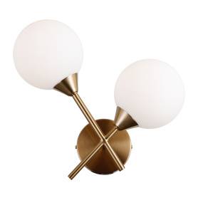 Kinkiet Evora WL-55342-2-HB oprawa w kolorze miodowego mosiądzu ITALUX