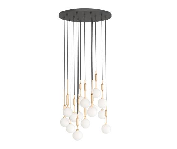 Lampa wisząca Ero XVI Gold OR85426 oprawa w kolorze złotym ORLICKI DESIGN
