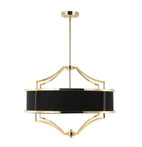 Lampa wisząca Stesso Gold Nero S OR84153 oprawa w kolorze czarnym ORLICKI DESIGN 