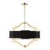 Lampa wisząca Stesso Gold Nero S OR84153 oprawa w kolorze czarnym OPEN DESIGN 