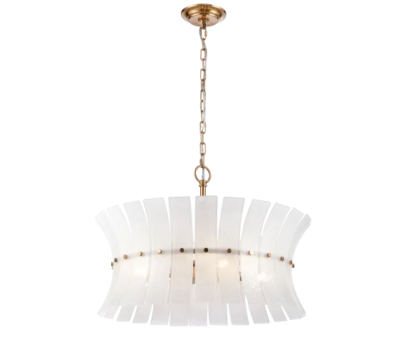 Lampa wisząca LANCASTER P04456BR oprawa mosiężna COSMOLight 
