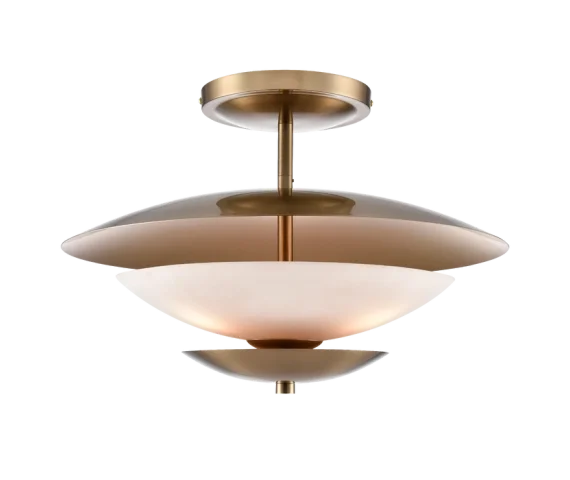 Plafon DRAYTON C03388BR oprawa mosiężna COSMOLight 